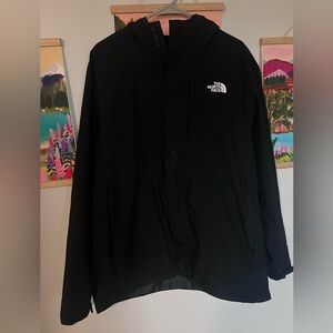 The North Face Black Raincoat Waterproof Essential